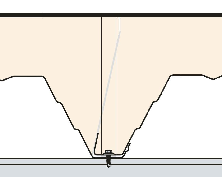 Střešní panel KS1000 X-DEK